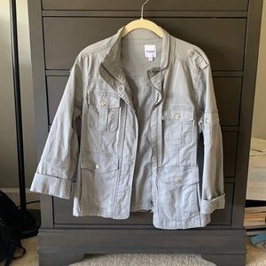 Kensie jacket. Grey, size medium